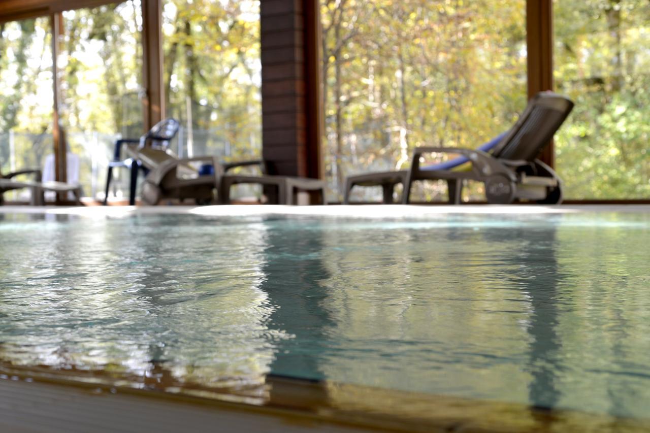 Le Bois Dormant-Hotel Restaurant & Spa Logis Hotel ชอมปาญโญล ภายนอก รูปภาพ
